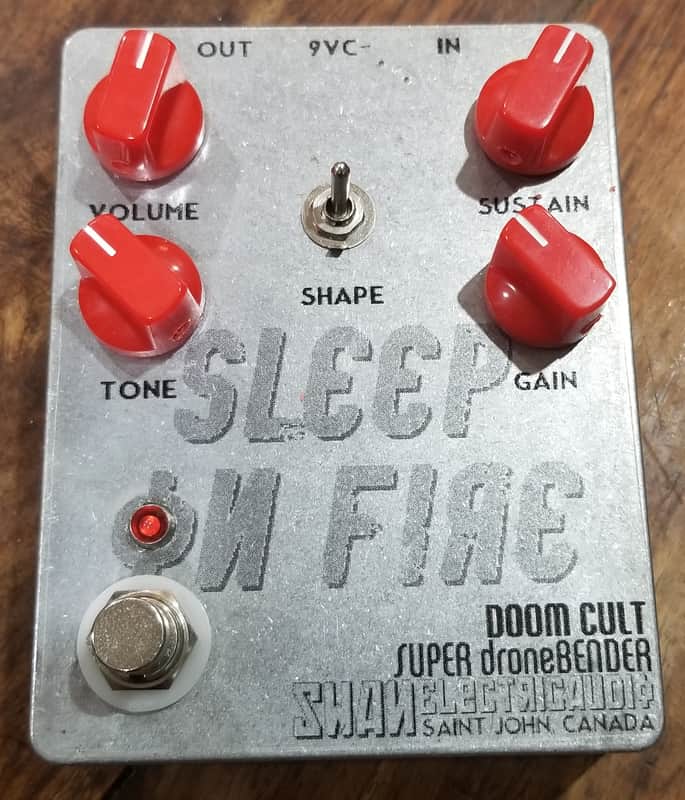 NEW! Swan Electric Audio Sleep in Fire Distortion Pedal 2024 Canada image 1