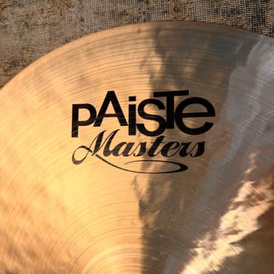 Paiste MASTERS Dark Crash 17” Gorgeous PAPER THIN Dark Complex at 1147 g Don’t Pay $500 For A Guess image 3