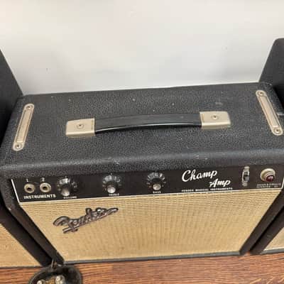 Fender Champ 1966 - Black Bild 2