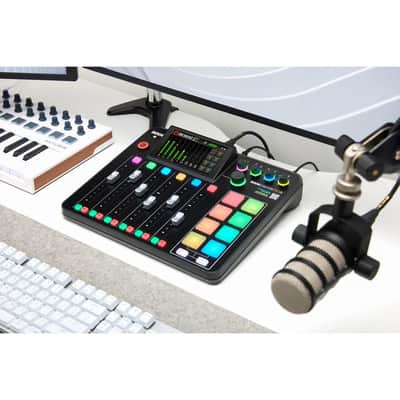 Rode RODECaster Pro II Integrated Audio Production Console with RODECover II, SanDisk 32GB microSD Card and StreamEye Polishing Cloth image 4