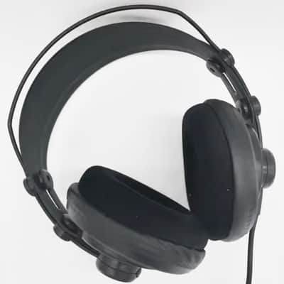 Samson SR850 SR Series Semi-Open Back Over-ear Studio Headphones - NEW Black image 3