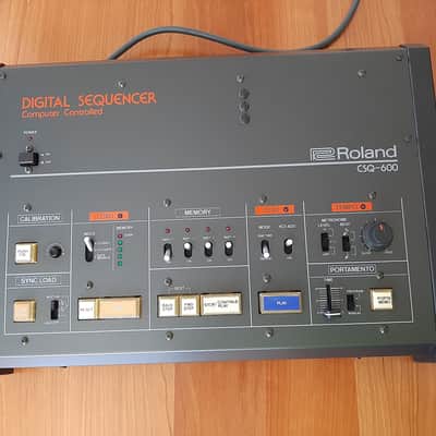 Roland CSQ-600 Computer Controlled Digital Sequencer 1980 - 1983 - Black