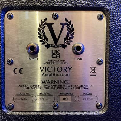 Victory V212-VV Black 2x12" Celestion V30 UK 2000 !! image 9