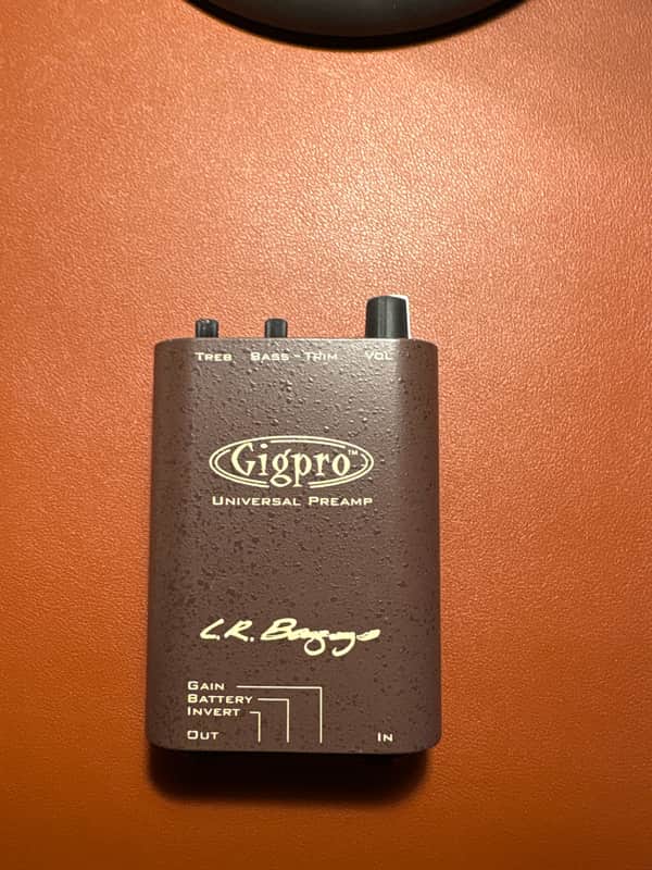 LR Baggs Gigpro Acoustic Guitar Preamp 2010s - Brown image 1