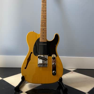 G&L ASAT Classic Thinline USA – Butterscotch Blonde – Semi-Hollow – OHSC – Clean image 1