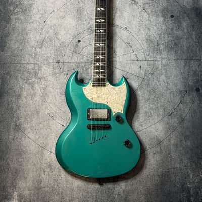 Gibson SG '90 Single 1988 - 1990 - Metallic Turquoise image 2