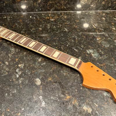 Real Life Relics Jazzmaster® Strat® Stratocaster Nitro Roasted Maple With Bound Rosewood Fingerboard Block Inlays Neck STD Headstock JSRRNB #1