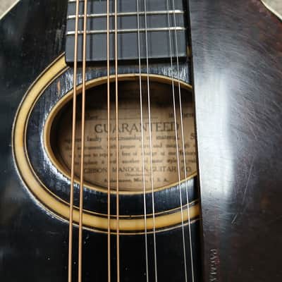 Vintage 1924 Gibson A-2 Snakehead Mandolin w/ Original Hard Shell Case image 13