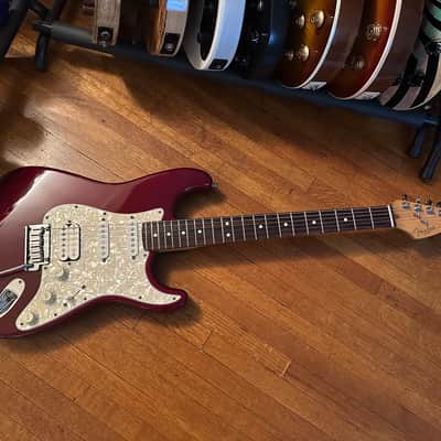 1997 USA Fender Lone Star Stratocaster Candy Apple Red image 1