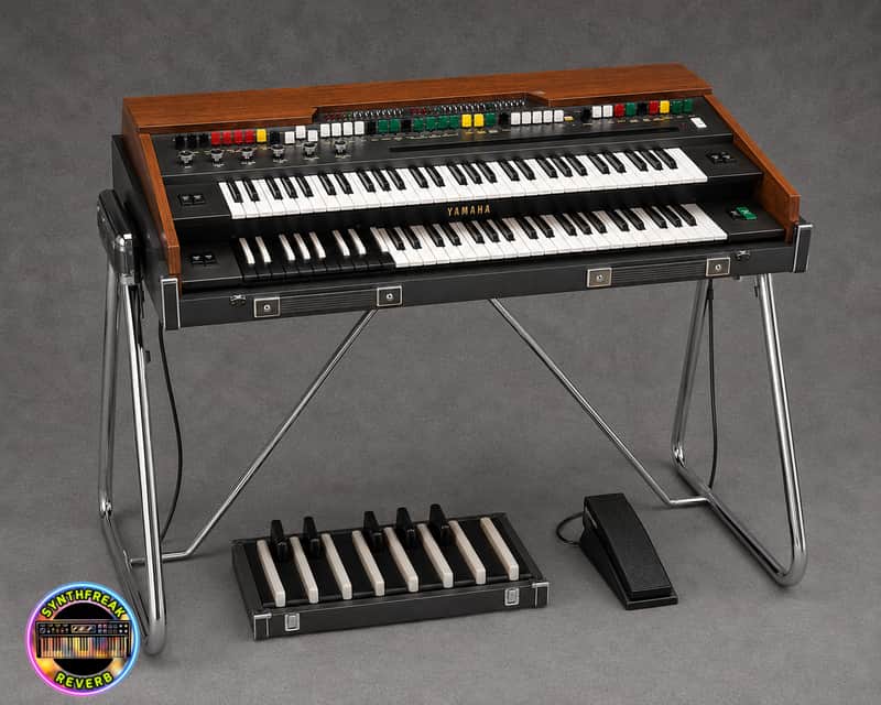 Yamaha YC45d ✅ Ultimate Rare Vintage Combo Organ from the '70s ✅ MINT Collector's Condition ✅ Complete Set with Pedals, Bass Pedals, Lid & Original Legs ✅ Fully Serviced ✅ Worldwide FREE Shipping!! image 1