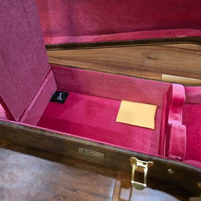 Gibson Gibson Lifton Historic 5-Latch Non-Aged Brown/Pink Les Paul Case 2026 image 8