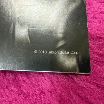2012 / 2018 Gibson Owners Manual Lot Case Candy image 9