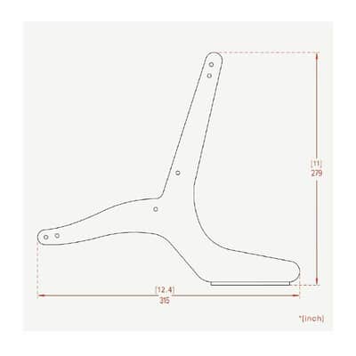 TipTop Audio Dual Mantis Studio Bracket Kit (pair, white) image 1