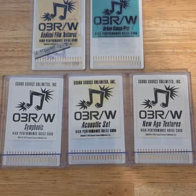 Sound Source Unlimited-  Korg 03R/W voice card bundle.