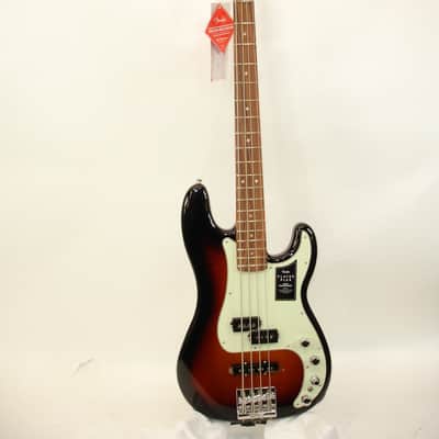2022 Fender Player Plus Precision Bass, Pau Ferro Fingerboard, 3-Color Sunburst image 2