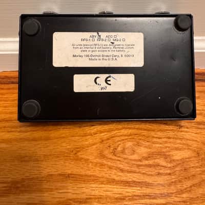 1997 Morley ABY Switcher Selector Combiner image 2