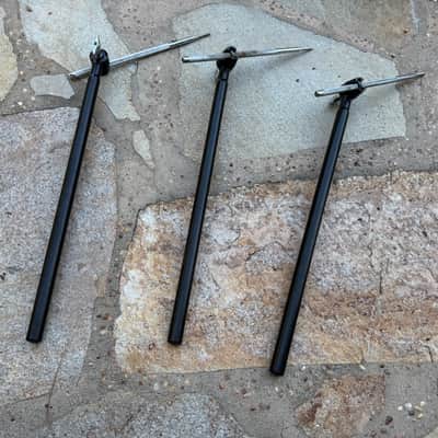 3 Pack Roland MDY V Drum Cymbal Boom Stands - BLACK image 1