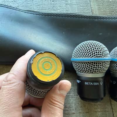 Shure RPW118 Wireless Beta 58A Capsule 2022 - Present - Black image 4