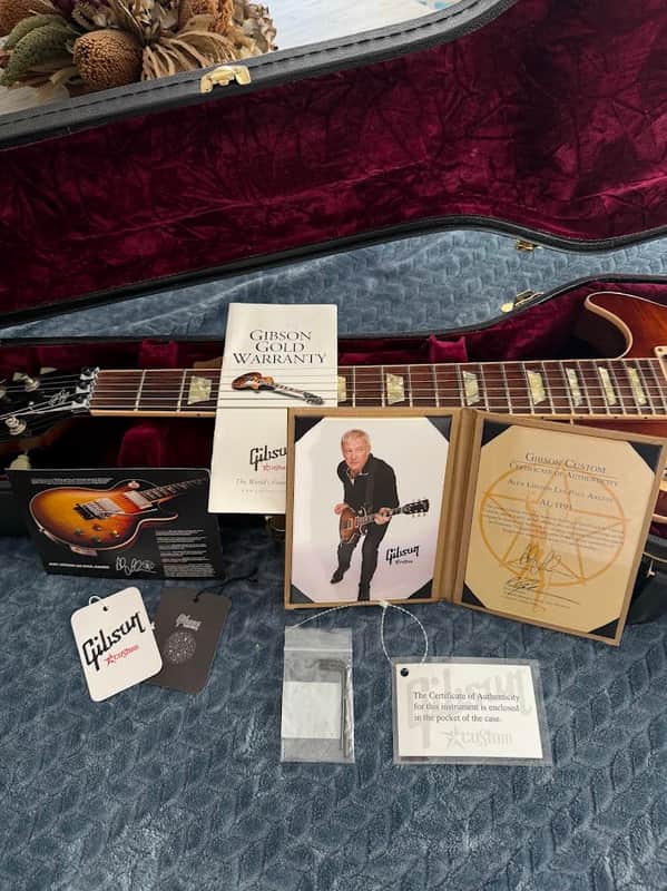 Gibson Custom Shop Alex Lifeson Les Paul Axcess 2011 - 2018 - Viceroy Brown image 1