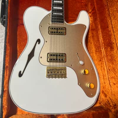 Fender Telecaster Thinline Super Deluxe 2012 - 2016 - Olympic White image 2