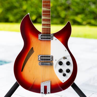 1999 Rickenbacker 360V64 6 String Guitar Fireglo 360 V64 image 18