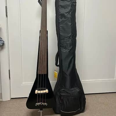 Warwick Rockbass Triumph Lite Electric Upright Bass Guitar - Solid Black High Polish image 1