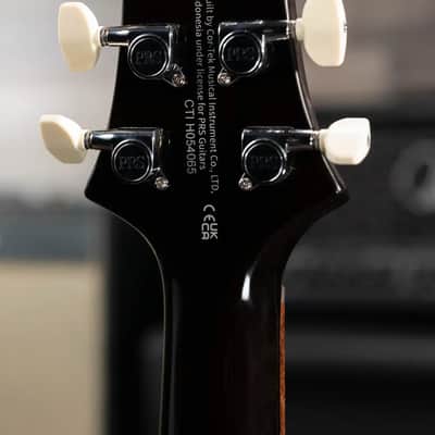 PRS SE Custom 24 Electric Guitar - Black Gold Sunburst with Gig Bag image 6