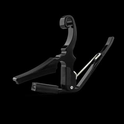 Kyser Quick-Change Drop-D Acoustic Guitar Capo, Black image 2