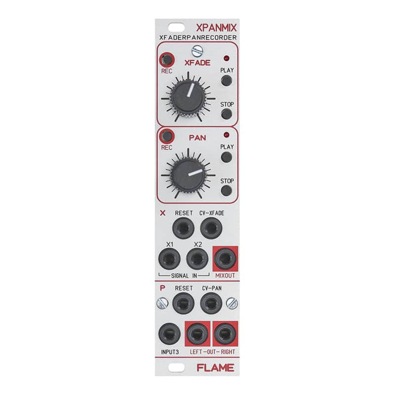 Flame X-Pan Mix Eurorack Dual Crossfader Recorder Module image 1