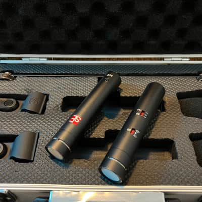 sE Electronics sE8 Small Diaphragm Cardioid Condenser Microphone Matched Stereo Pair 2018 - Present - Black image 1