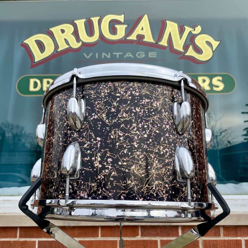 1960s Slingerland 8x12 Tom Drum Single Capri Pearl image 1