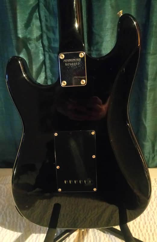 Fernandes SSH-40 1986 Limited Edition Black | Reverb