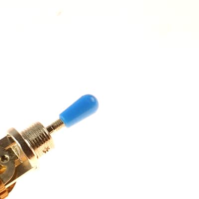 Metric M3.5 Switch Tip knob cap for Toggle Pickup Selector ,Plastic /Seafoam blue image 2