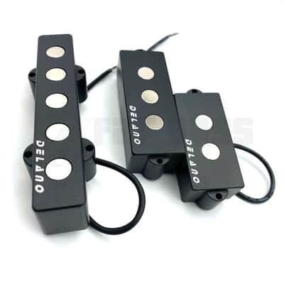Delano PJ-MVC5 FE/M2-AS 5 String American Standard® PJ Bass Pickup Set Bild 1
