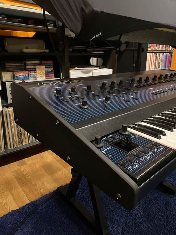 Oberheim OB-XA Walnut Replacement Wood Sides (BLACK) image 1