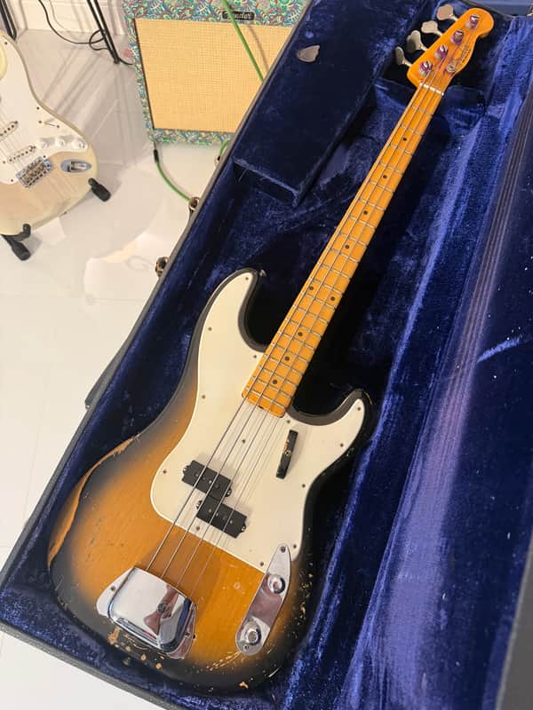 Fender Precision Bass 1957 - 2 tone burst image 1