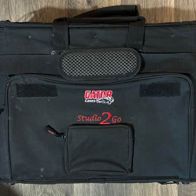 Gator GSR-2U Studio-2-Go Laptop/2U Audio Rack Bag 2010s - Black image 1