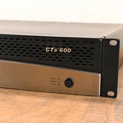 Crown CTs 600 Two-Channel 300W Power Amplifier CG01NHF image 2