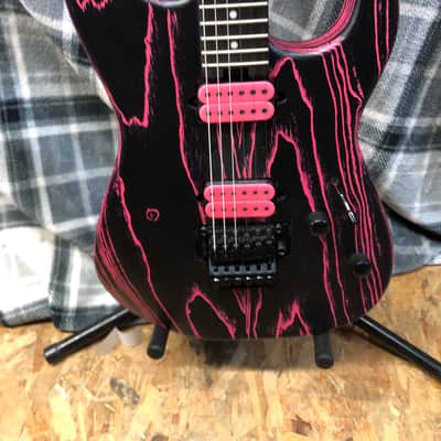 Charvel Pro-Mod San Dimas Style 1 HH FR Ash - Neon Pink - Electric Guitar image 3