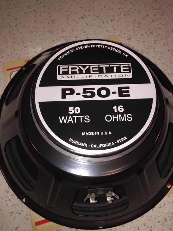 Fryette P50E Quad (Brand New, Not Broken In, 4 speakers in total) image 1