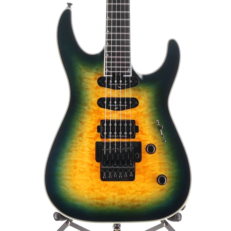 Jackson Pro Plus Series Soloist SLA3Q - Amber Blue Burst (RP) image 1