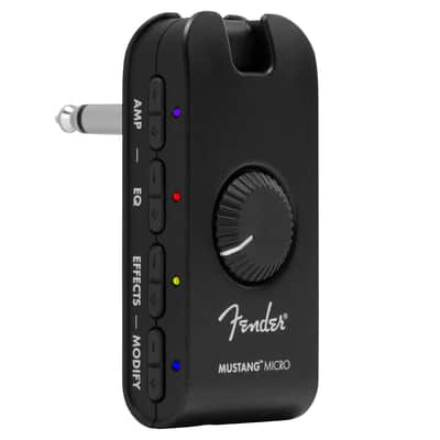 New Fender Mustang Micro Personal Headphone Guitar Amplifier image 3