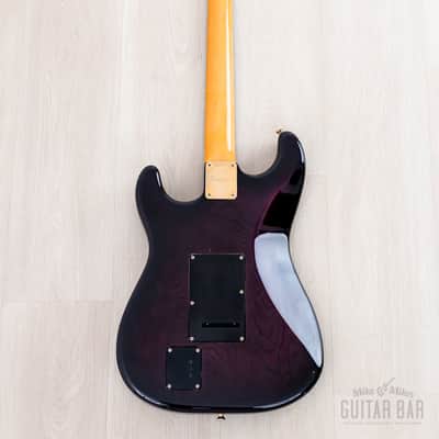 1989 Levinson Blade R3 S-Style Superstrat SSS Misty Violet image 3