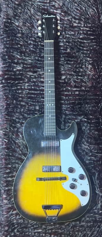 1959 Silvertone 1421/1327 1959 - Shaded Sunburst image 1