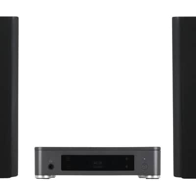 Mission LX CONNECTBK 120w True Wireless Bookshelf Speaker System w/Hub in Black image 2