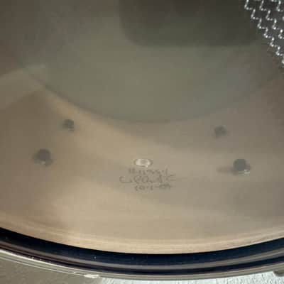 Pork Pie USA Custom 6x12 Snare Drum - 2003 - Purple Satin Finish image 6