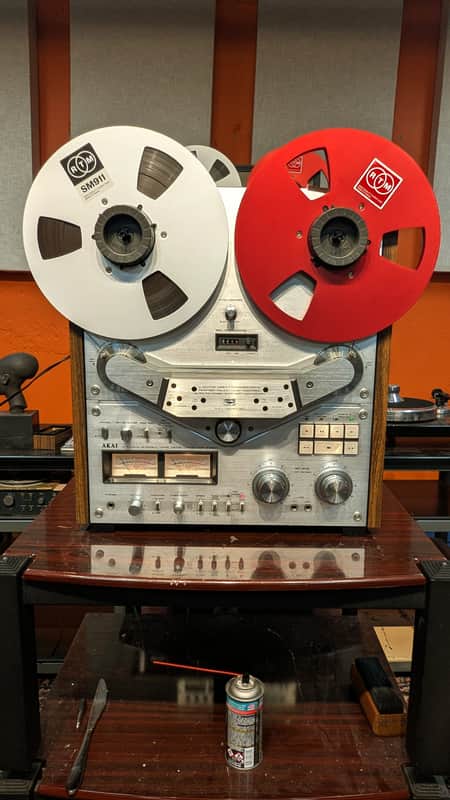 Akai GX-635D Reel Stereo Tape Recorder Pro Serviced Calibrated image 1