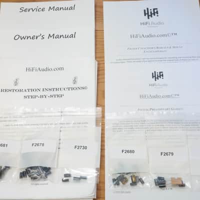 Sansui TU-717 restoration kit filter capacitor repair rebuild fix image 1