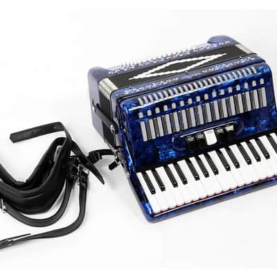 Sofiamari SM3472 34 Piano 72 Bass Button Accordion 2010s - Dark Blue Pearl image 1