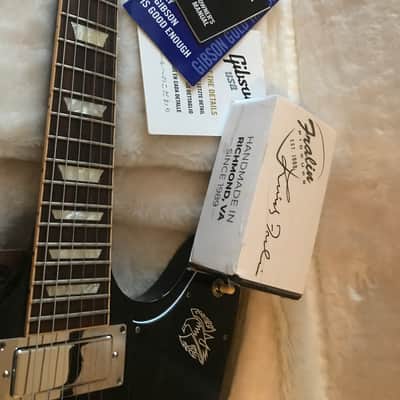Gibson Firebird V 2013 - Black with Upgrades and Original Gibson Hard Case image 9